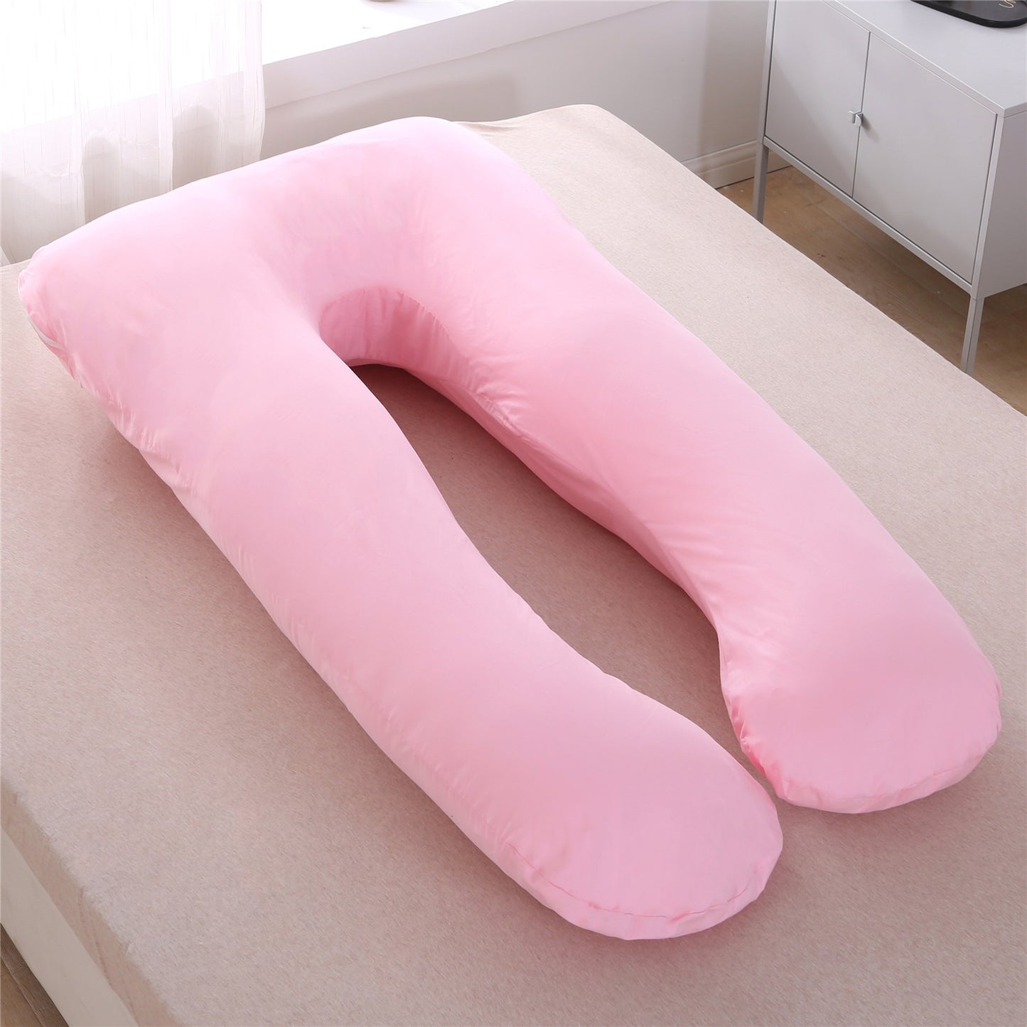 Maternity Body Pillow Pink Jade