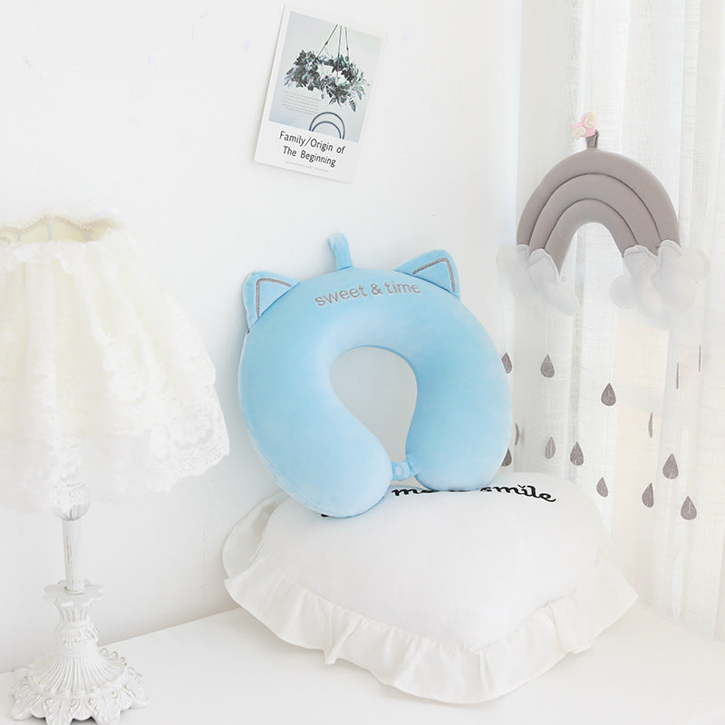 Animal Memory Foam U-shaped Pillow