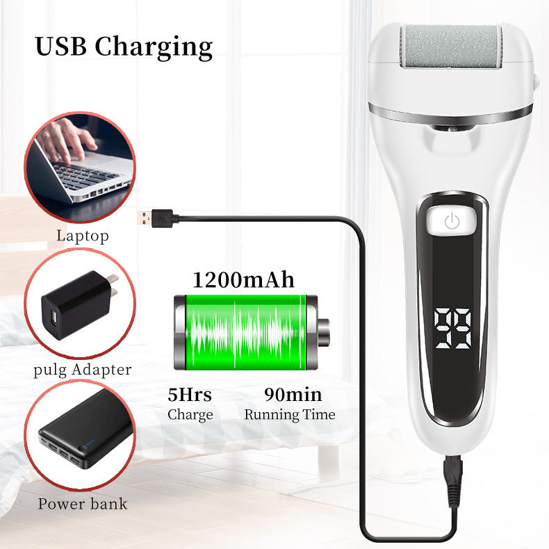 Rechargeable Electric Foot File USB Charging