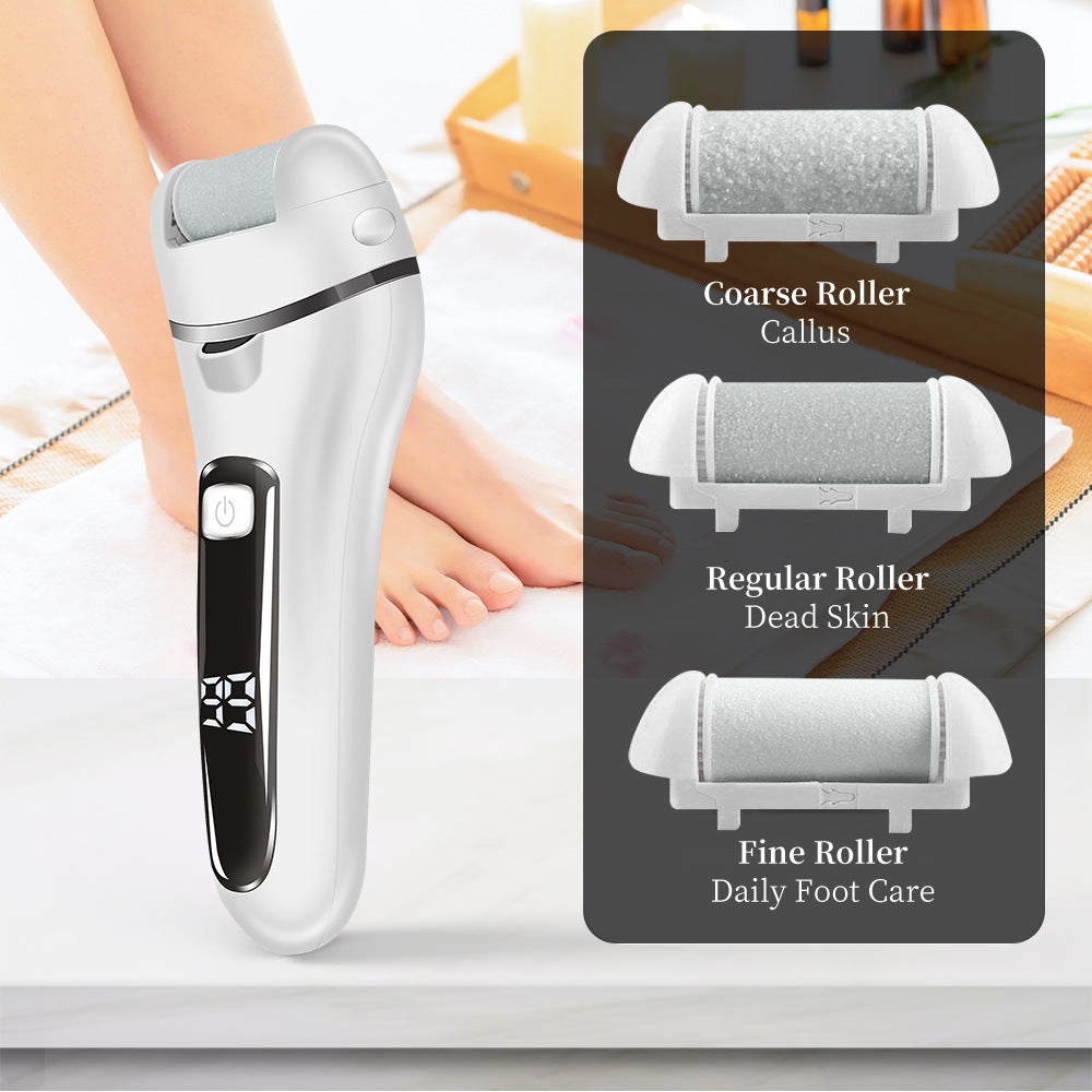 Rechargeable Electric Foot File Roller Uses